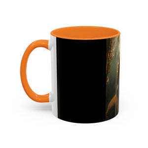 Colorful Mugs (11oz, 15oz), Three Mermaid Sisters, Black