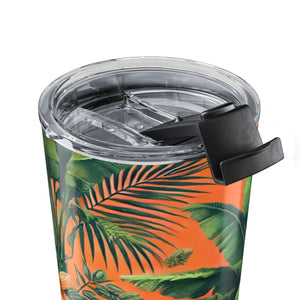 20oz Tumbler — Orange Palm Insulated Travel Cup