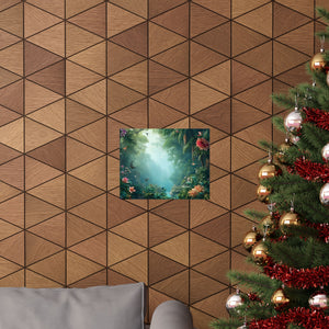 Tropical Rainforest Poster, Matte ~ Another Day in Paradise