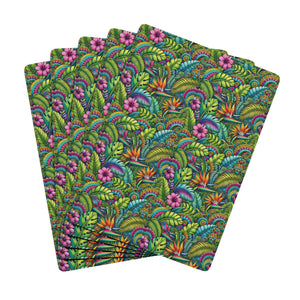 Poker Playing Cards - Rainforest Flower Pop