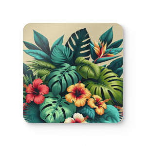 Coaster Set/4 - Exotic Flora