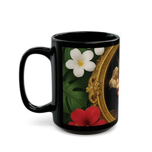 Religious Black Coffee Mug - Song of the Angels