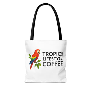 Tote Bag — Tropics Lifestyle Coffee Parrot Logo Tote