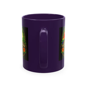 Tropical Parrot Coffee Mug — "Island Ambassador" Ceramic Cup