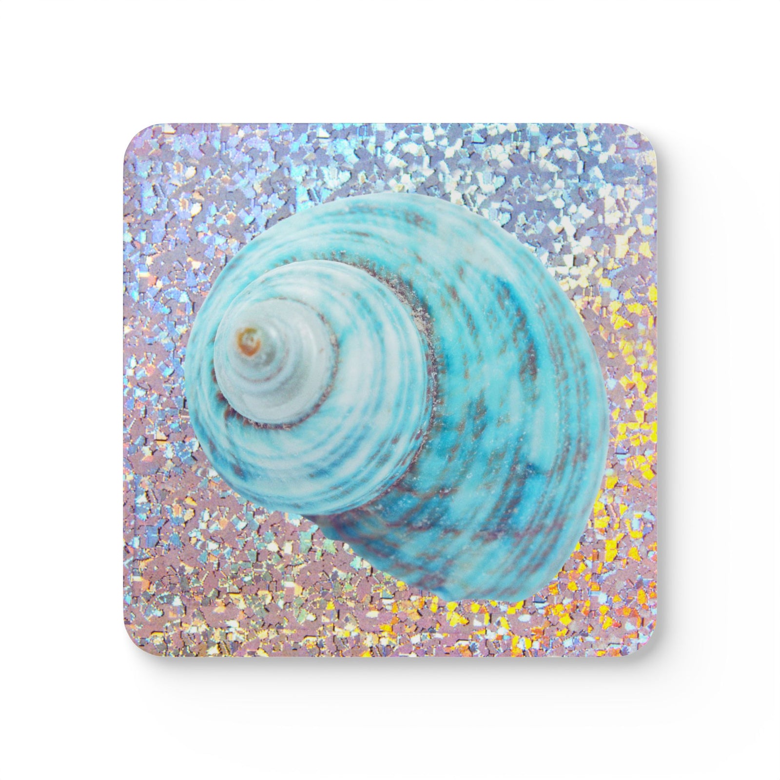 Coaster Set/4 - Disco Jade Turbo Shell