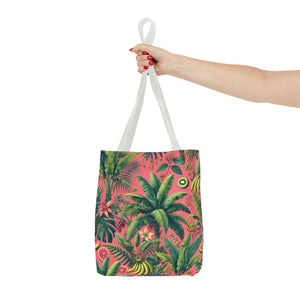 More Tropical Fruit/Coral Tote Bag - 3 Sizes