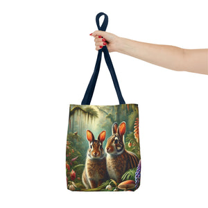 Tropical Sumatran Rabbits Tote Bag - 3 Sizes