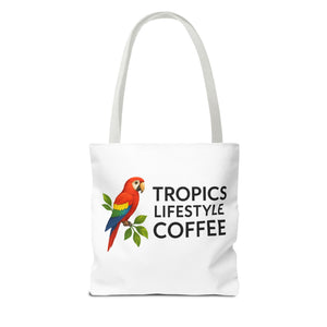 Tote Bag — Tropics Lifestyle Coffee Parrot Logo Tote