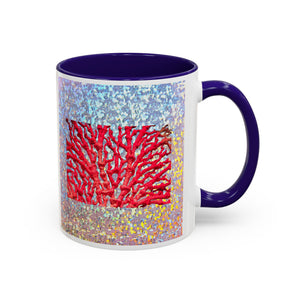 Colorful Mugs (11oz, 15oz), Disco Coral Reef