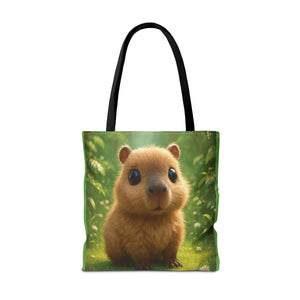 Baby Capybara Tote Bag - 3 Sizes