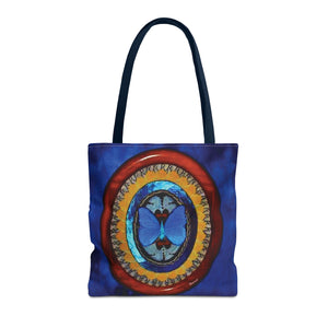 Real Oval Butterfly Wing Art Tote Bag - 3 Sizes
