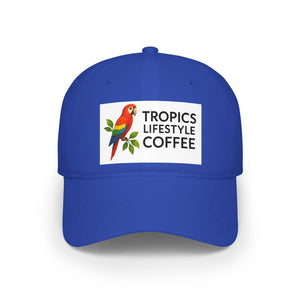 Tropics Lifestyle Coffee Cap — Parrot Logo Baseball Hat