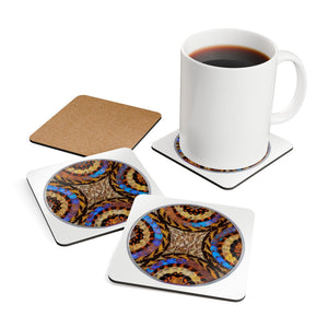 Coaster Set/4 - Real Butterfly Wing Plate #3