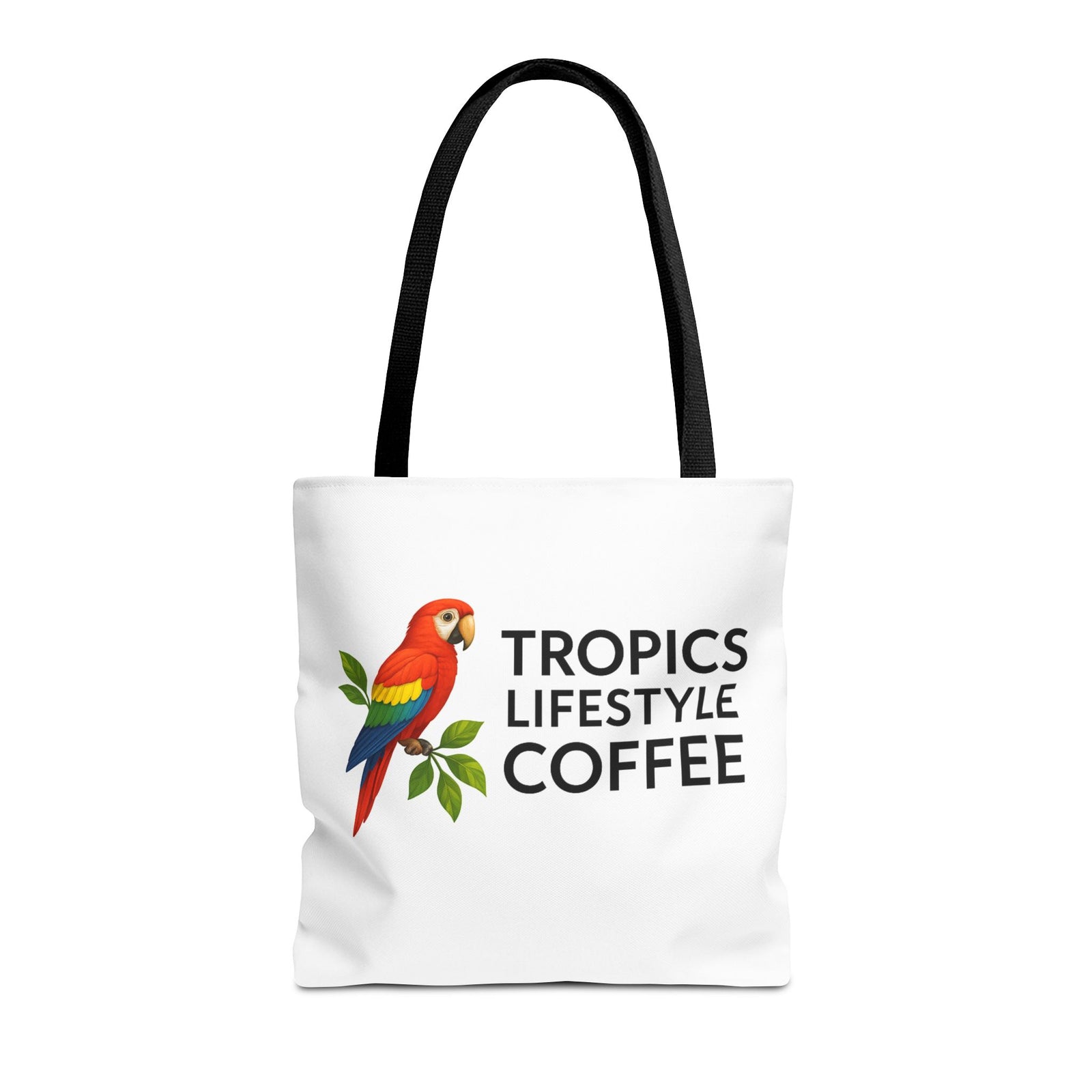 Tote Bag — Tropics Lifestyle Coffee Parrot Logo Tote