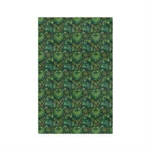 Tropical Microfiber Coffee/Tea Towel – Monstera Leaves