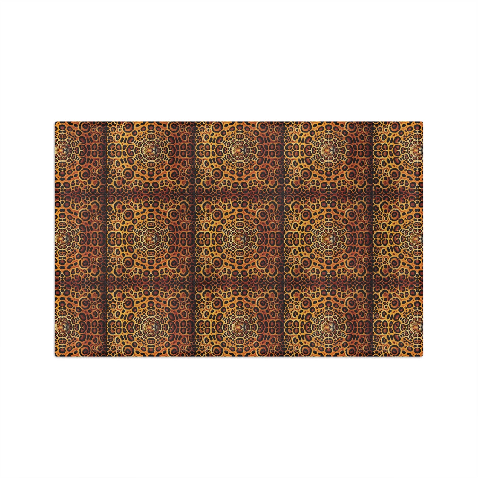 Tropical Microfiber Coffee/Tea Towel – Kool Kaleidoscope Jaguar
