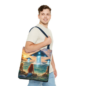 UFOs & Mermaids Tote Bag - 3 Sizes