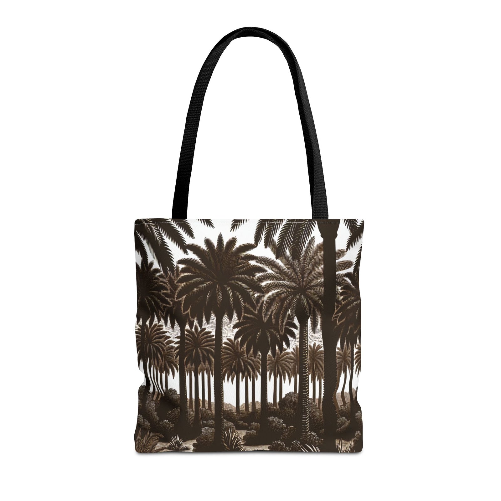 Woodcut Palms Tote Bag - 3 Sizes