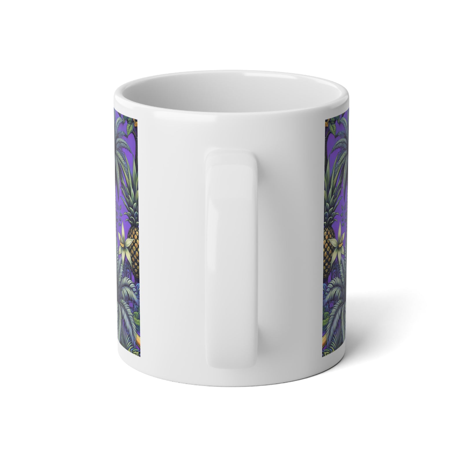 Jumbo Mug, 20oz, Tropical Fruit Purple | Tropical Coffee Cup