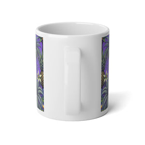 Jumbo Mug, 20oz, Tropical Fruit Purple | Tropical Coffee Cup