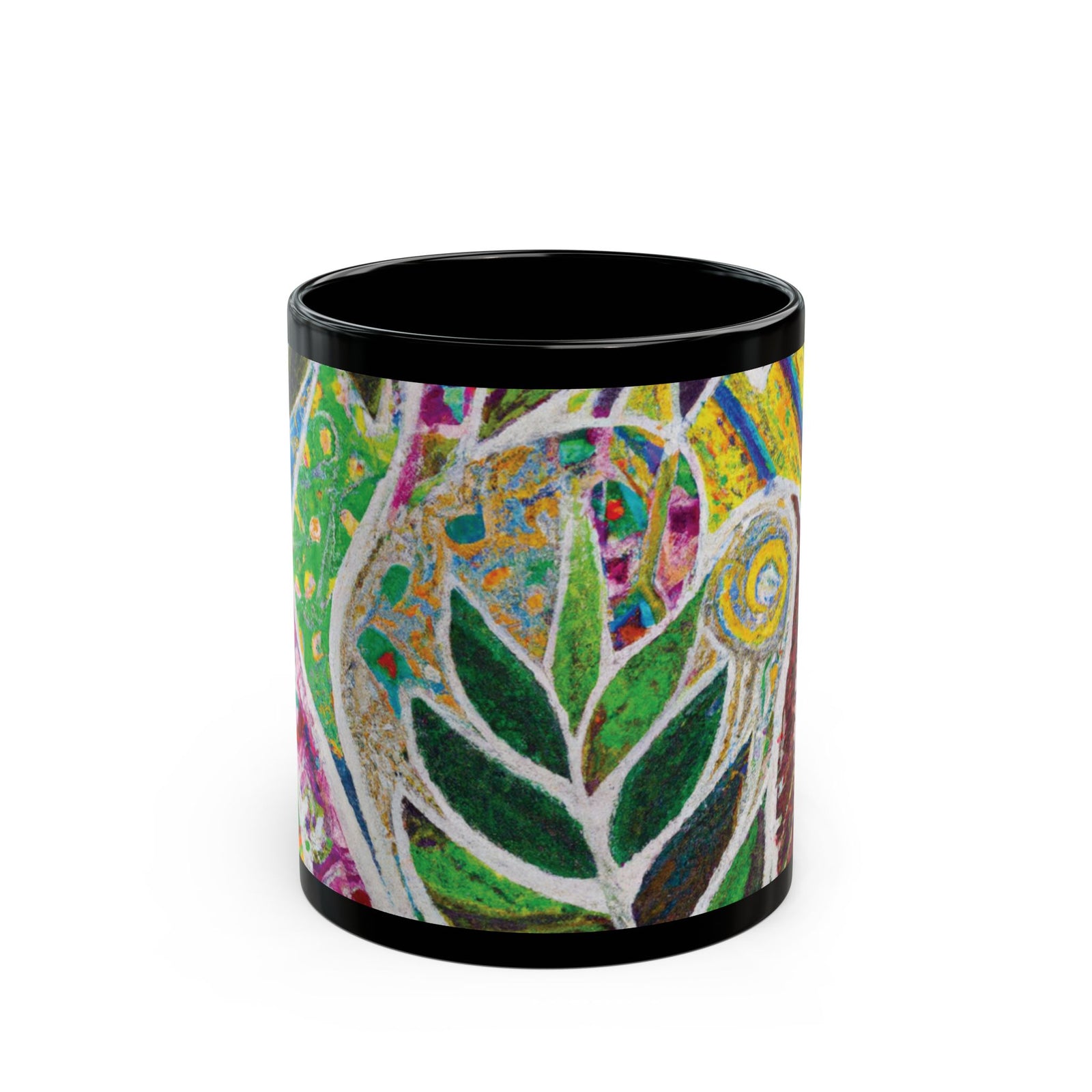 Black Coffee Mug - Amazon Whimsy