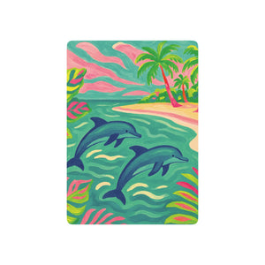 Poker Playing Cards - Jumping Dolphins