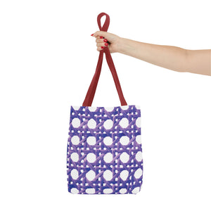 Beach Chair Wicker/Amethyst Tote Bag - 3 Sizes