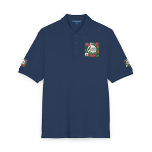 ‘Good Vibes’ Embroidered Polo ~ Tropics Lifestyle Coffee Logo, Many Colors