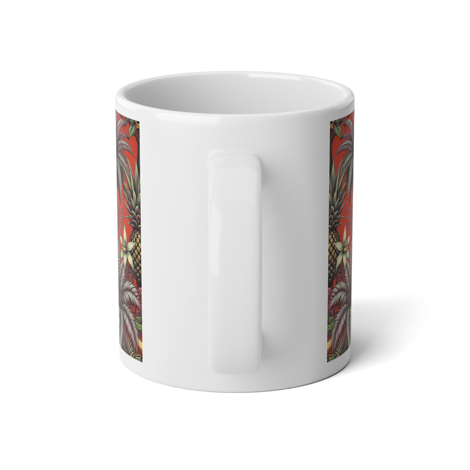 Jumbo Mug, 20oz, Tropical Fruit Redl | Tropical Coffee Cup