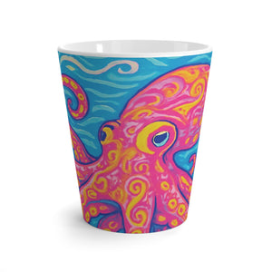 Latte White Mug - Kraken Joe