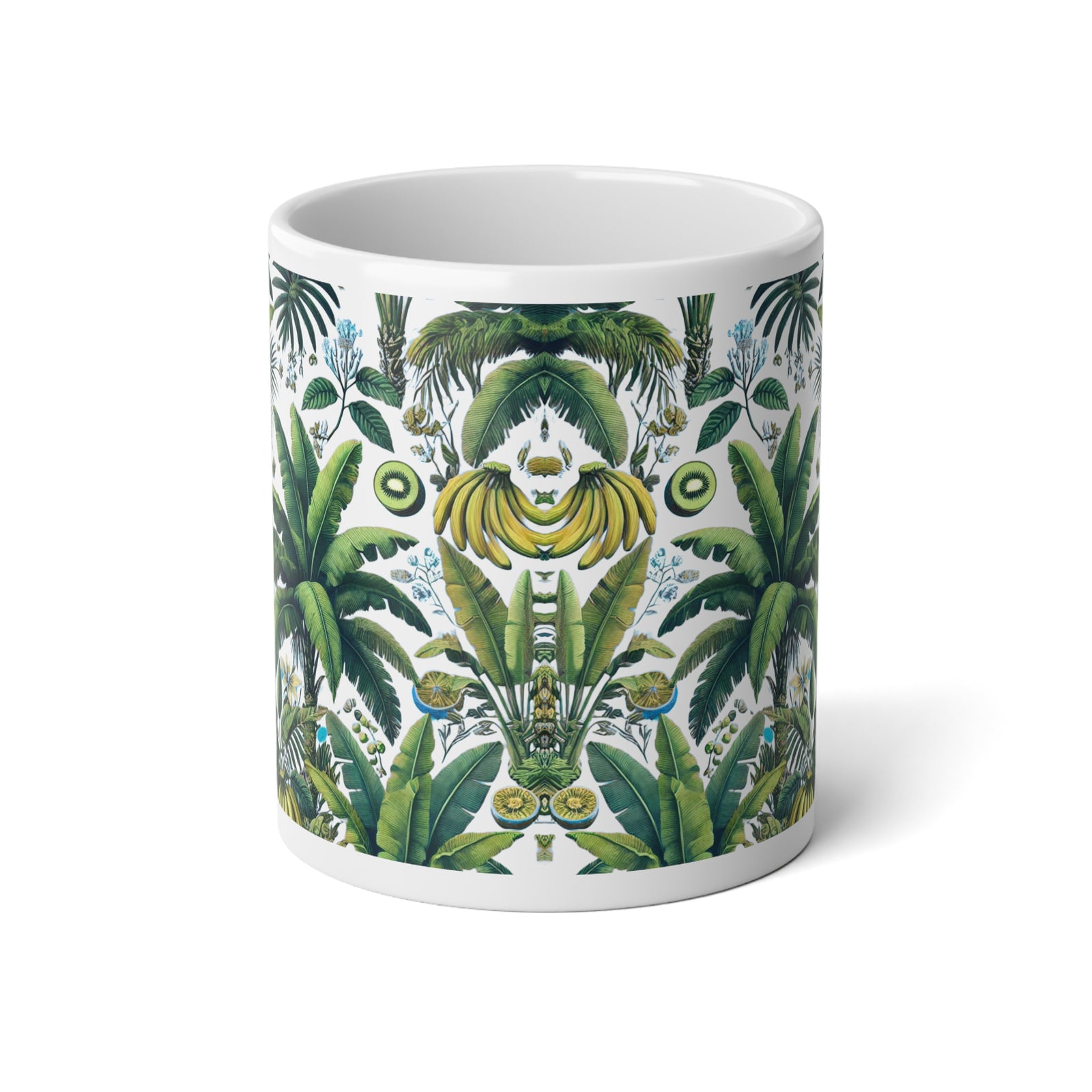 Jumbo Mug, 20oz, More Tropical Fruit, White | Tropical Coffee Cup
