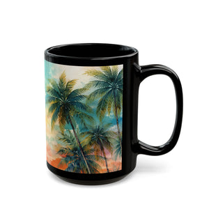 Patriotic Coffee Mug ~ Tropical Statue of Liberty, 2 Sizes