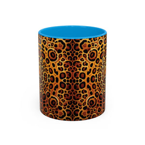 Copy of Accent Color Coffee Mug, Many Colors - 11oz & 15oz / Aqua Octopus