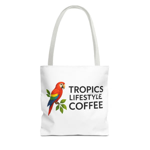 Tote Bag — Tropics Lifestyle Coffee Parrot Logo Tote