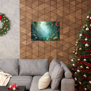 Tropical Rainforest Poster, Matte ~ Another Day in Paradise