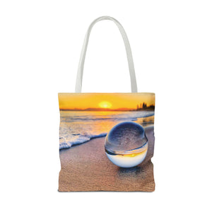 Sunset Beach Crystal Ball Tote