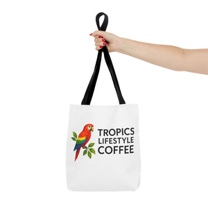 Tote Bag — Tropics Lifestyle Coffee Parrot Logo Tote