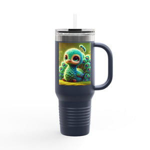 Insulated Travel Mug, 40oz / Baby Peacock - Perfect for Outdoor Adventures