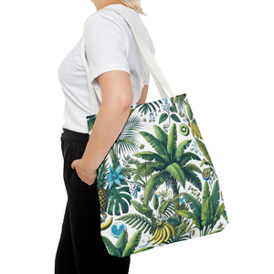 More Tropical Fruit/White Tote Bag - 3 Sizes