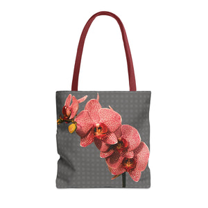 Red Orchid Photo Tote Bag - 3 Sizes
