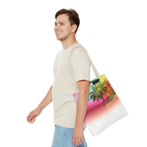 Watercolor Sunset Tote Bag - 3 Sizes