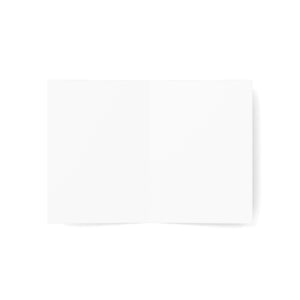 Tropics Lifestyle Coffee Greeting Card — Coffee Bean Flower (Blank Inside)