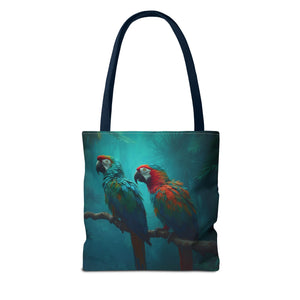 Parrot Friends Tote Bag - 3 Sizes