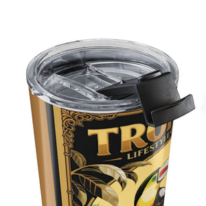 20oz. Tumbler — Tropics Lifestyle Coffee Toucan Poster Travel Cup