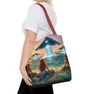 UFOs & Mermaids Tote Bag - 3 Sizes