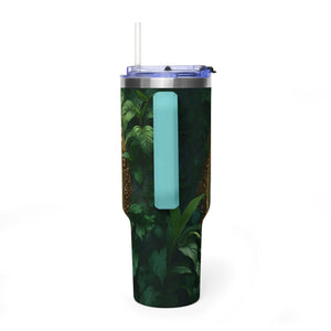 40 oz Tumbler ~ Dolphin Duo Ocean, Insulated