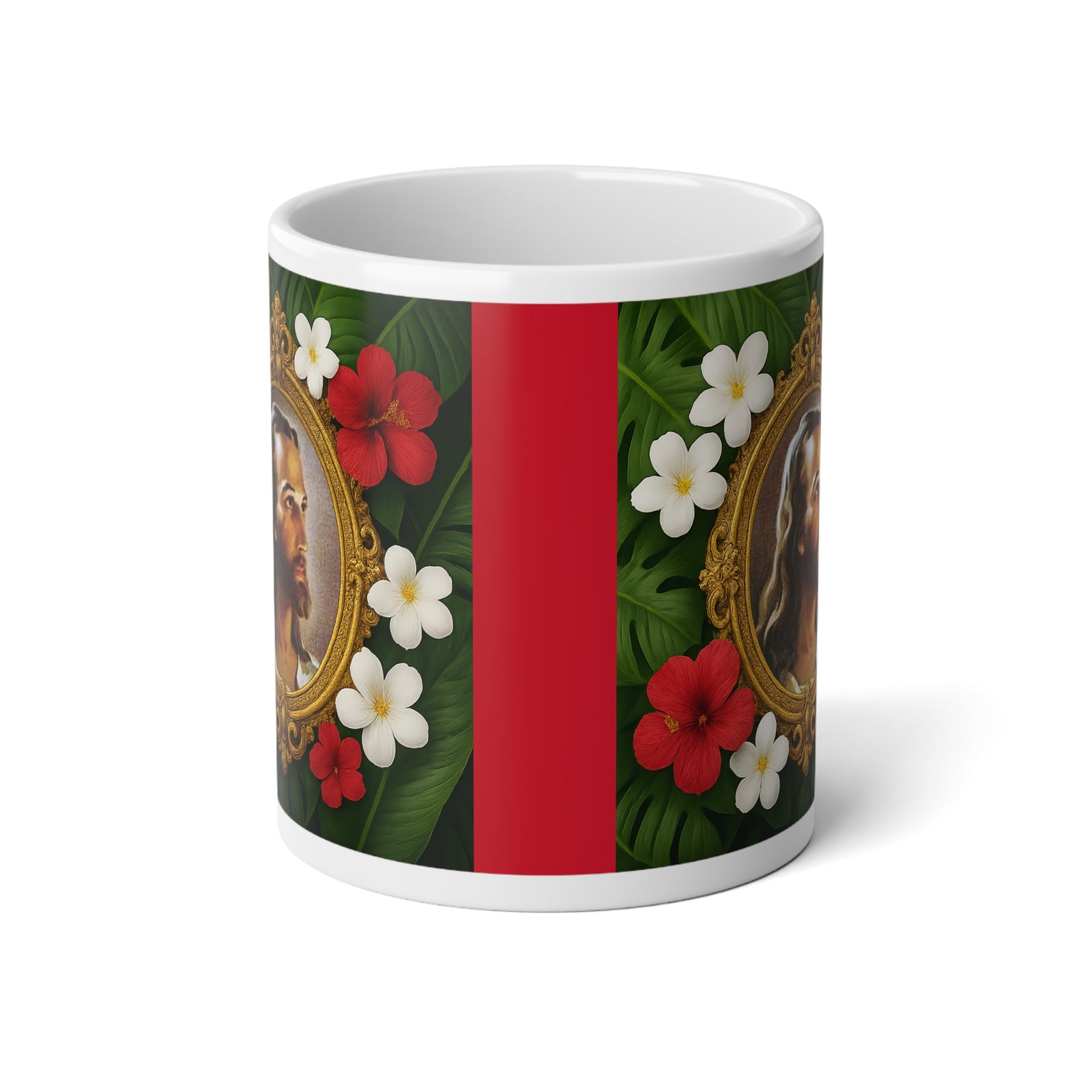 Religious Jumbo Mug, 20oz, Head of Christ | Tropical Coffee Cup