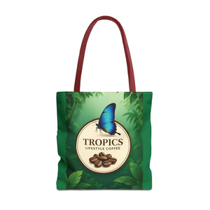 Branded Coffee Butterfly Tote Bag - 3 Sizes