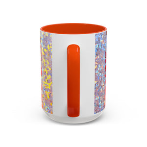 Colorful Mugs (11oz, 15oz), Disco Coral Reef Macro