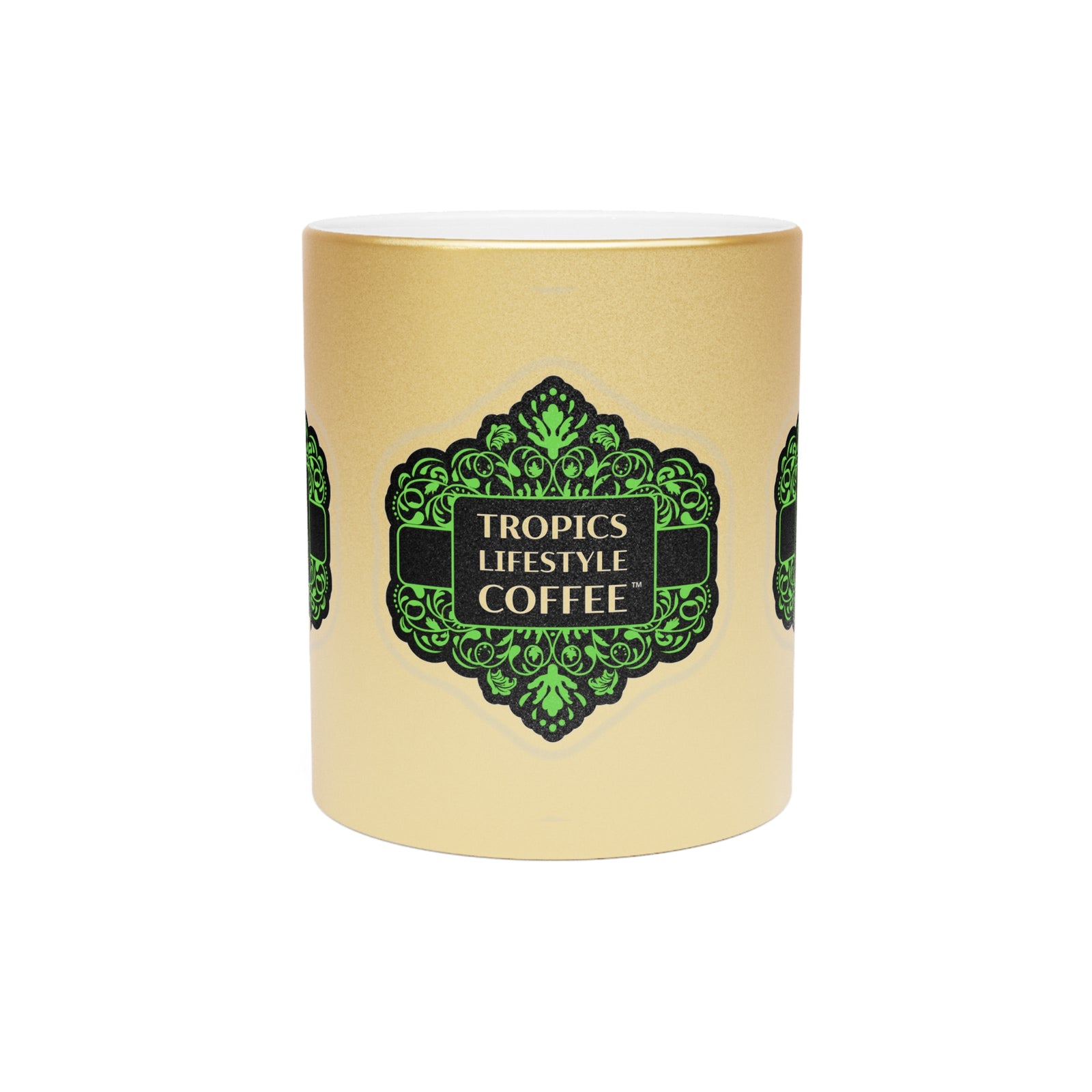 Metallic Mug / Logo of Tropical Lifestyle Coffee